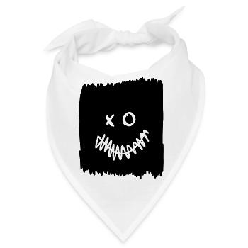 Joker - Bandana - Weiß - Vorne