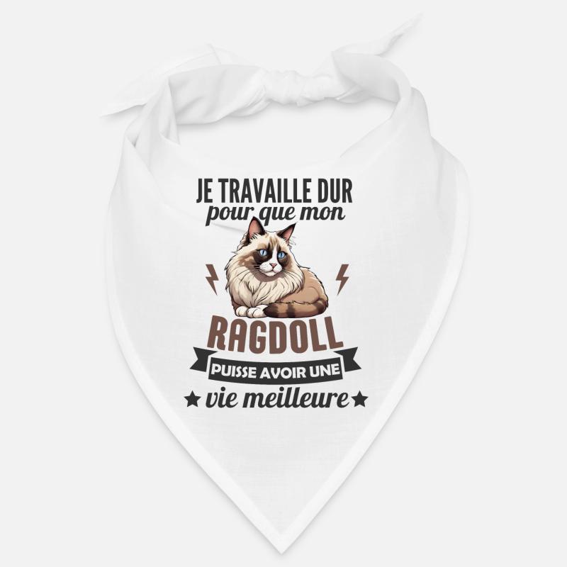 chat ragdoll Bandana
