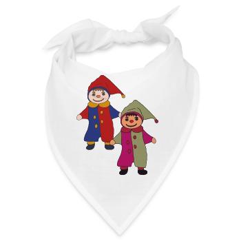 kasper 2fach - Bandana - Weiß - Vorne