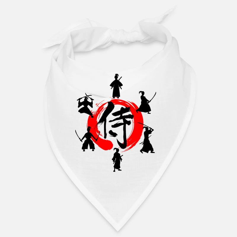 Enso-Zen-Kreis mit Samurai Bandana
