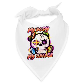 MyBodyMyChoice - Bandana - Weiß - Vorne