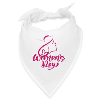 Frauentag - Bandana - Weiß - Vorne