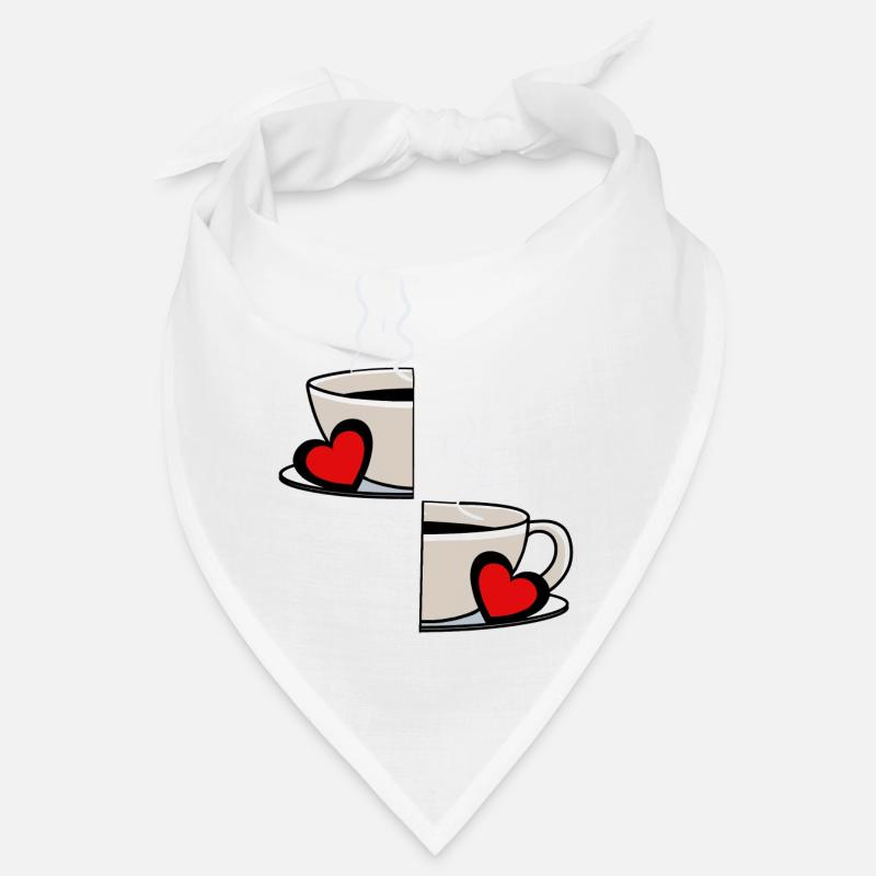 Valentin Kaffee Partnerschaft Kaffeetasse Partner Bandana