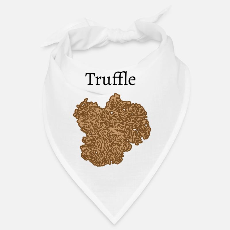 Trüffel Muster Labyrinth Bandana