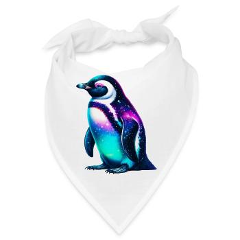 Aurora Borealis Pinguin - Bandana - Weiß - Vorne