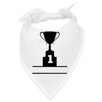 Becher Nummer 1 - Bandana - Weiß - Vorne