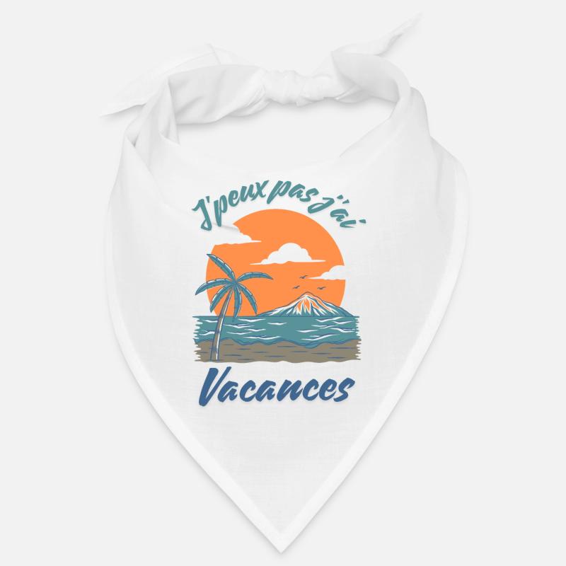 Coucher de soleil vacances palmiers Bandana