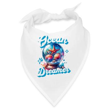 Ocean Dreamer Aquarium - Bandana - Weiß - Vorne