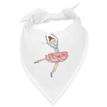 Prima Ballerina - Bandana - Weiß - Vorne
