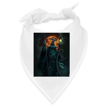 Magier - Bandana - Weiß - Vorne