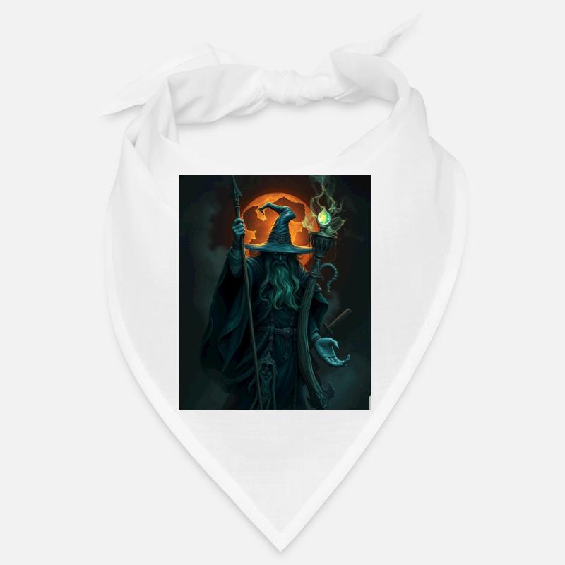 Magicien - Bandana - blanc