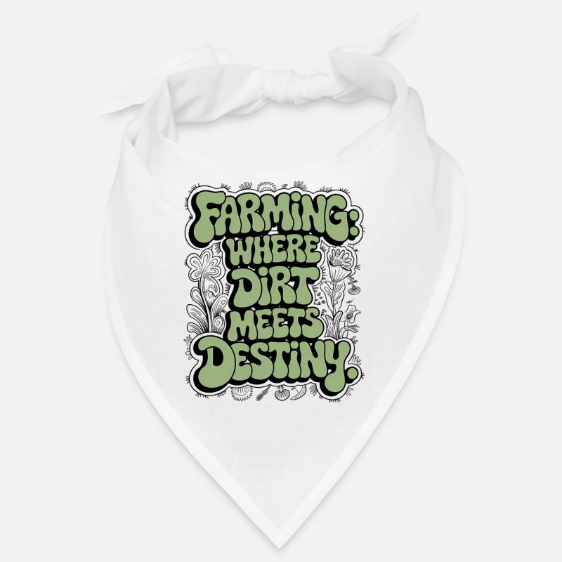 FARMING: WHERE DIRT MEETS DESTINY Bandana