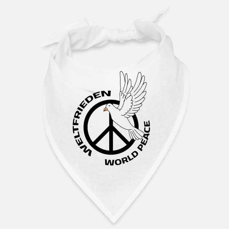 Weltfrieden - Paix dans le monde Bandana
