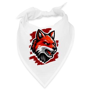 Roter Foxx - Bandana - Weiß - Vorne