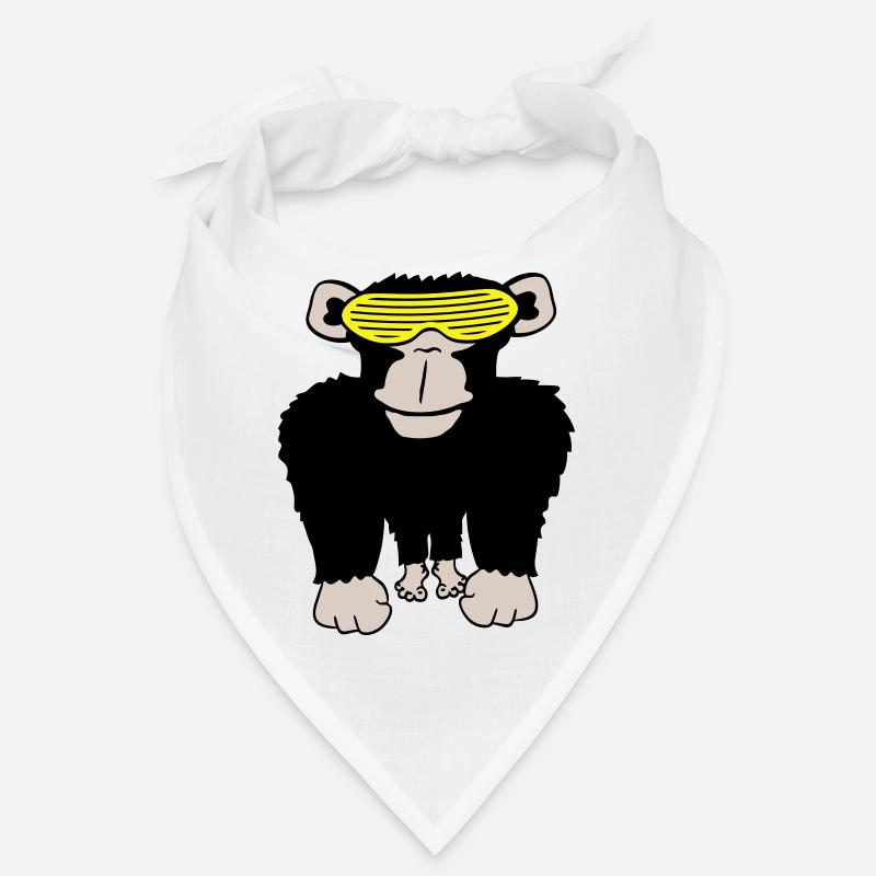 Funky Sunglasses Gorilla Cool Party Monkey Fun Bandana