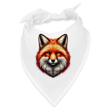Fuchs - Bandana - Weiß - Vorne