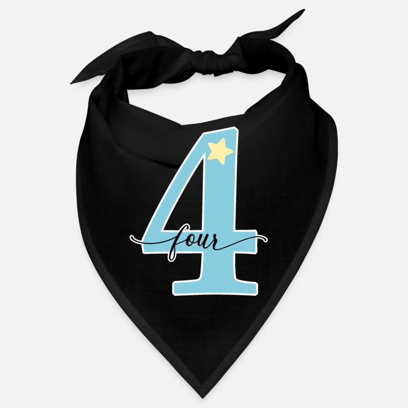 4e anniversaire quatre ans Bandana