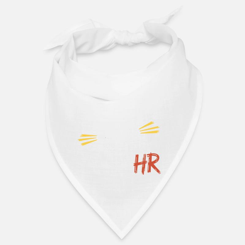 Everything is funny until Human Resources is called - Bandana - white