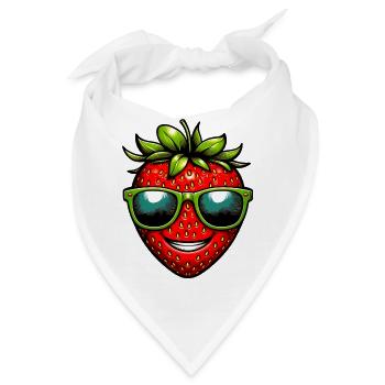 Erdbeeren Erdbeeren - Bandana - Weiß - Vorne
