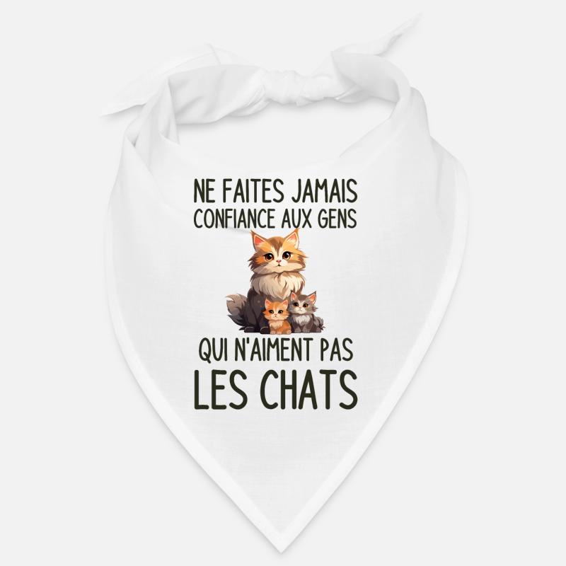 Propriétaire de chats Bandana