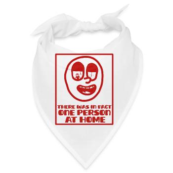 Englischer Ausdruck für Idiotie - Bandana - Weiß - Vorne