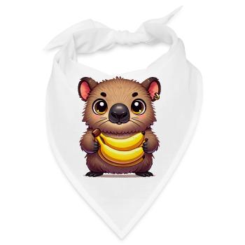 Wombat - Bandana - Weiß - Vorne