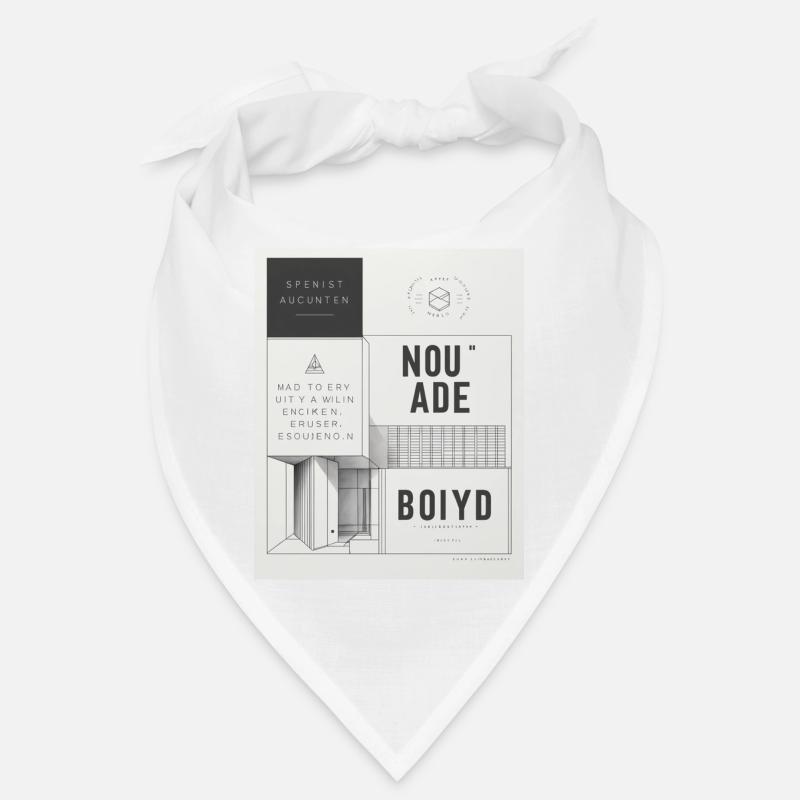 Affiche d’architecture moderne Bandana