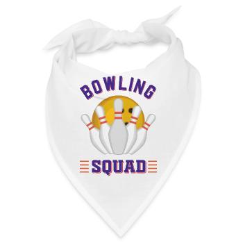 Bowling-Mannschaft - Bandana - Weiß - Vorne