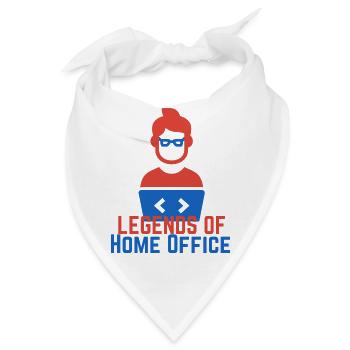 Legends of Desktop Hintergrund 2 - Bandana - Weiß - Vorne