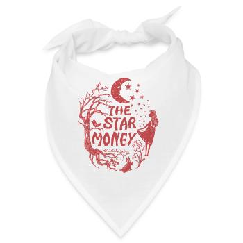Sterntaler Märchen Vintage Retro - Bandana - Weiß - Vorne