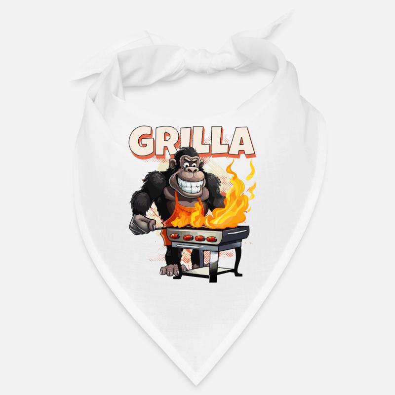 grillade grilla griller gorilla bbq dire drôle Bandana