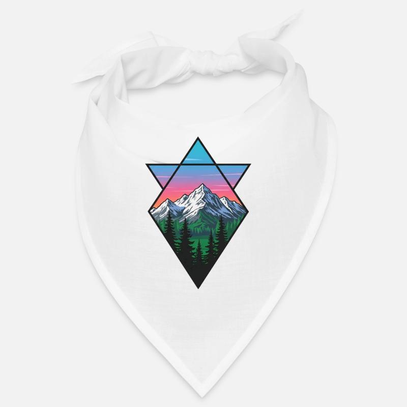 Diamond Mountains Dämmerung Bandana