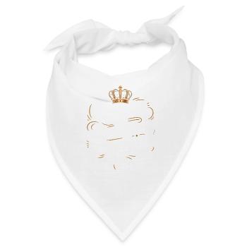 Die Königin von absolut allem - Bandana - Weiß - Vorne