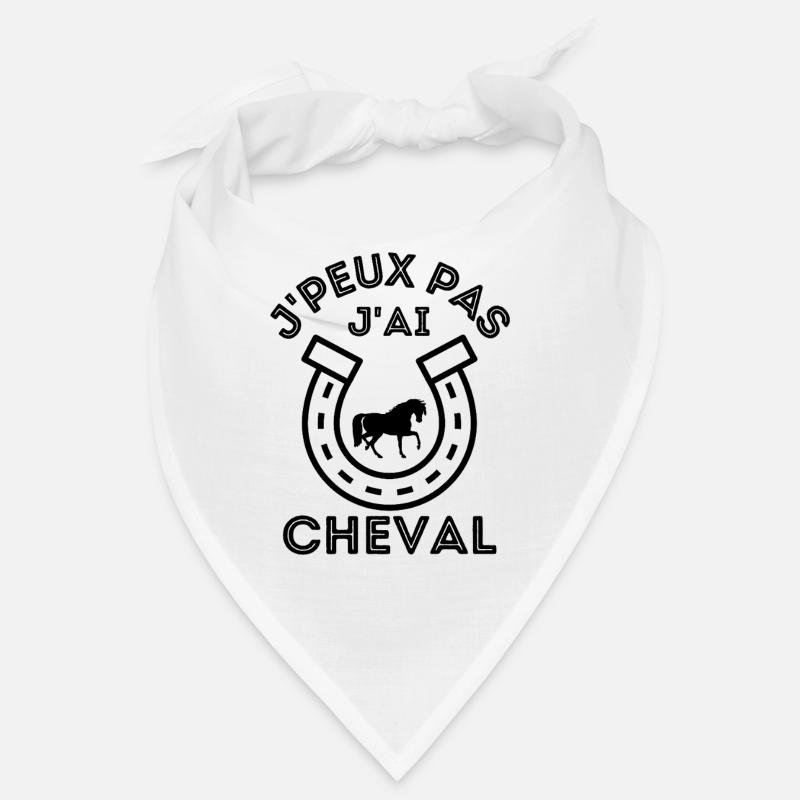 Je peux pas j'ai cheval  Bandana