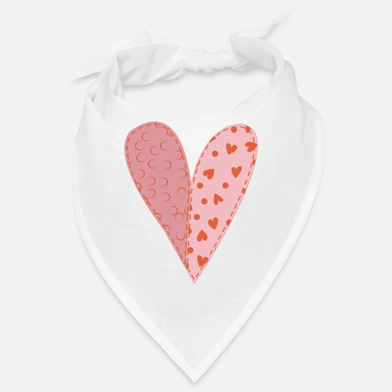 Patchwork Heart No9 Bandana