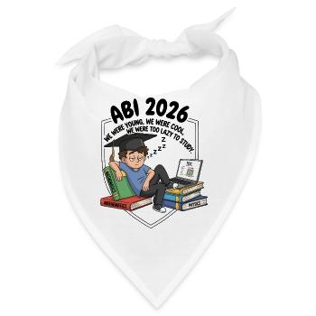 ABI 2026 - Bandana - Weiß - Vorne
