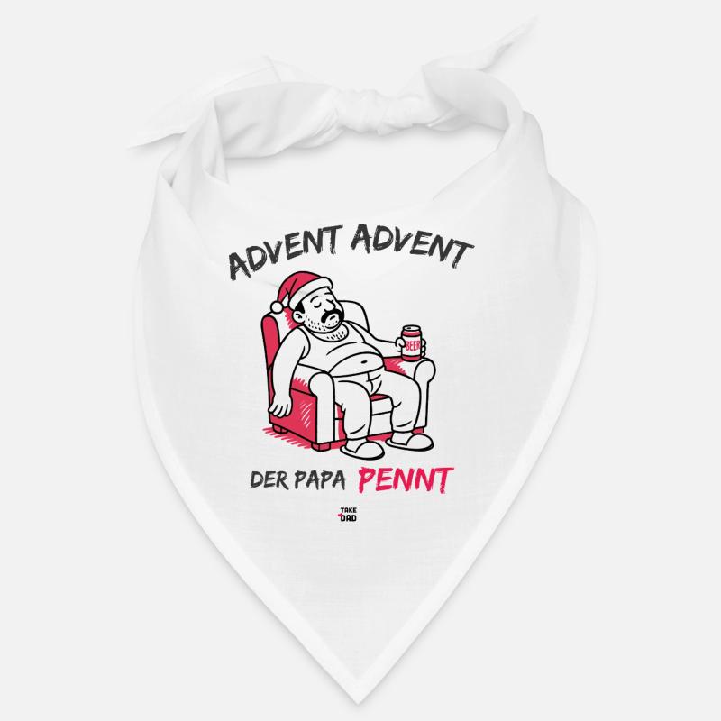 Advent, Advent, dad sleeps Bandana