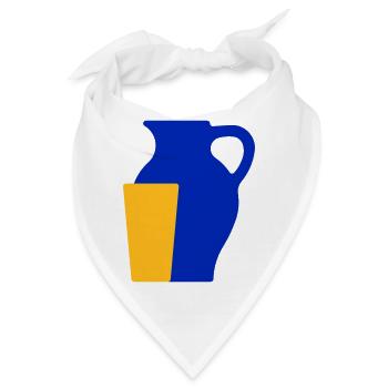 Bembel und Geripptes - Bandana - Weiß - Vorne