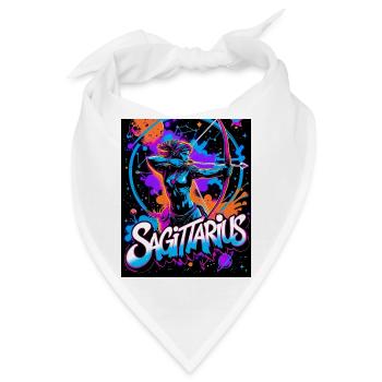 Schütze - Bandana - Weiß - Vorne