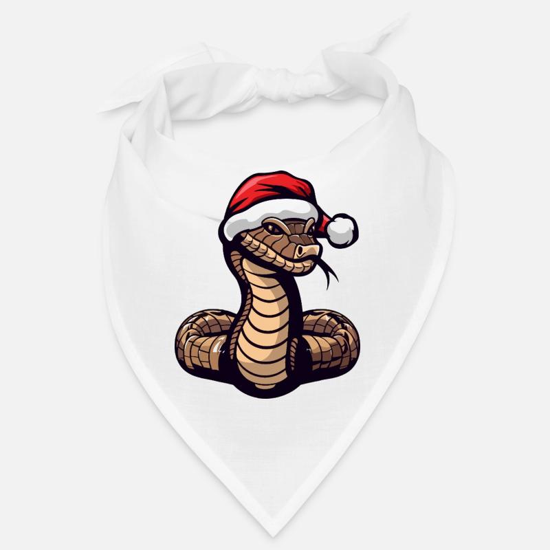 Serpent Cobra Noël Bandana