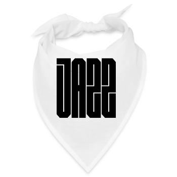 Jazz-Bold-Typografie-Logo - Bandana - Weiß - Vorne