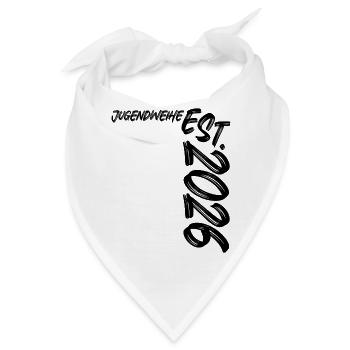 Jugendweihe Est. 2026 - Bandana - Weiß - Vorne