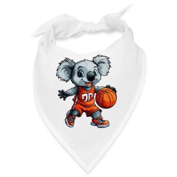 Basketball Koala / Hooper - Bandana - Weiß - Vorne