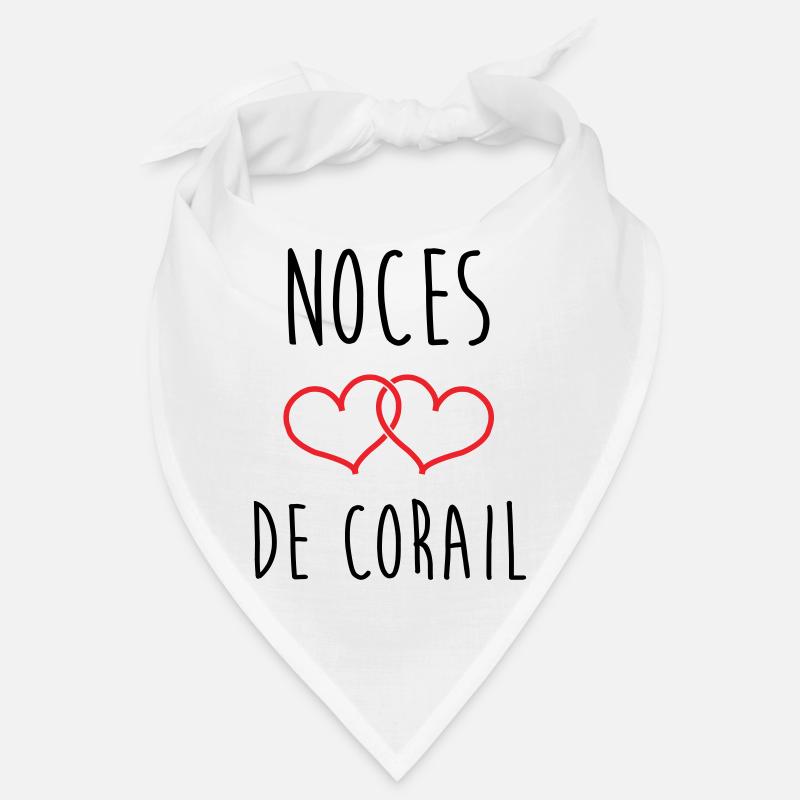 Noces de Corail 11 ans de mariage Bandana