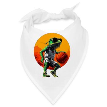 Chamäleone Basketball / Hooper - Bandana - Weiß - Vorne