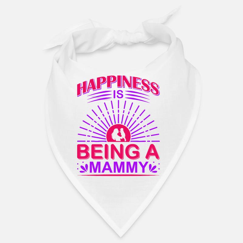 Glück ist, ein Mammy-Muttertagsshirt zu sein Bandana