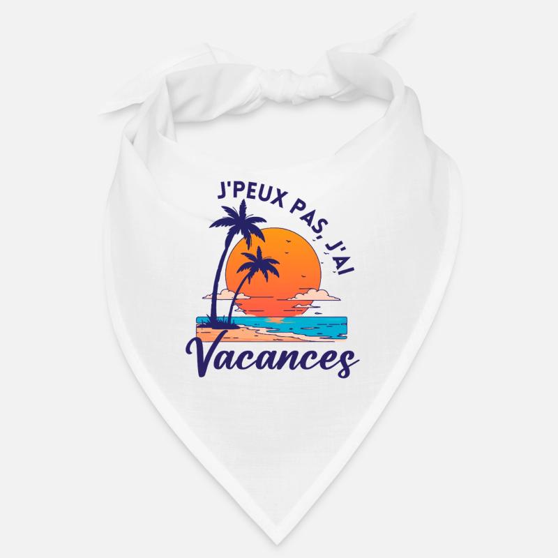 Vacances Palm Sunset Graphique Bandana
