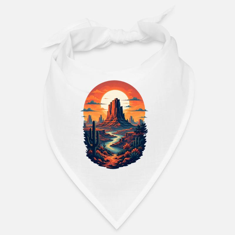 Canyon au coucher de soleil Bandana
