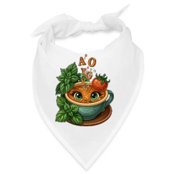 Alphabet-Teetasse mit Kräutern - Bandana - Weiß - Vorne