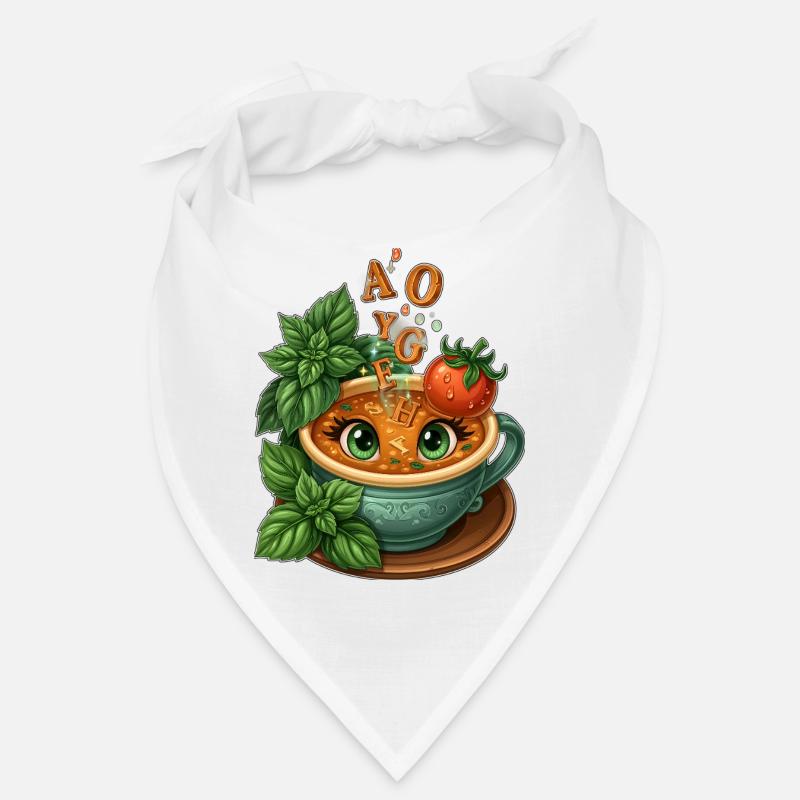 Alphabet-Teetasse mit Kräutern Bandana